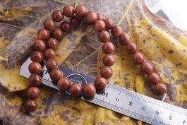Goldfluss 10mm  Kugel Strang  Schmuck Produktion      –