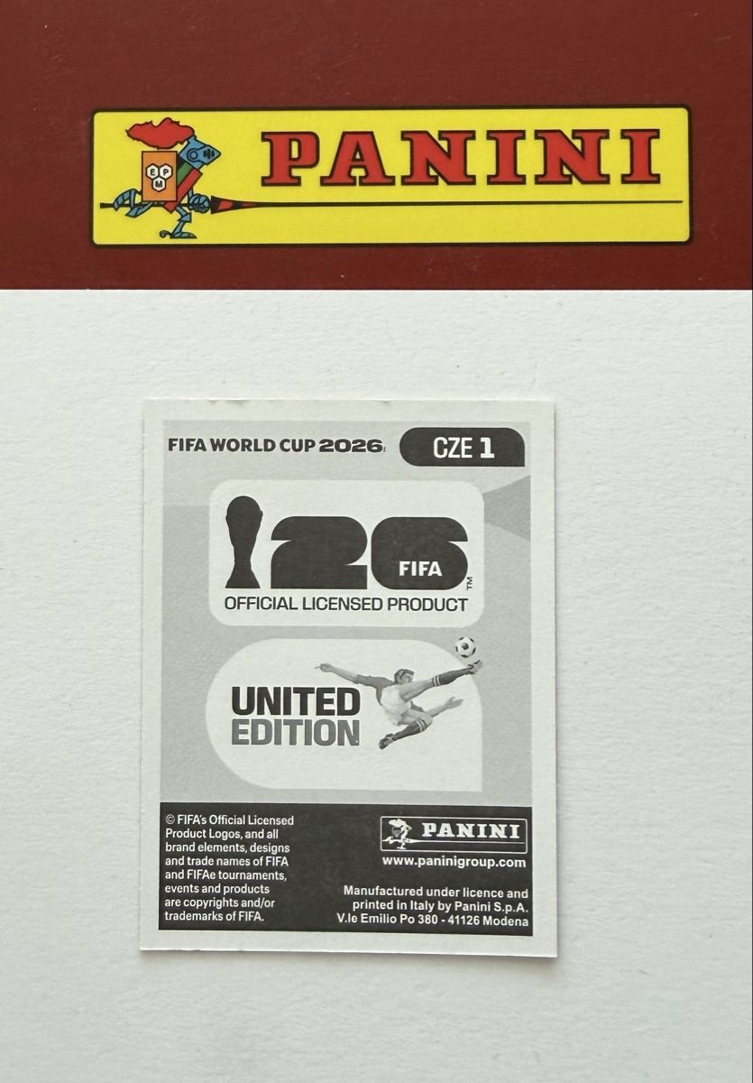 Panini Carte collezionabili: Panini WM 2026 - Wappen Tschechien – Nuovo (secondo la descrizione) da Horw venduto da Fargo7 1