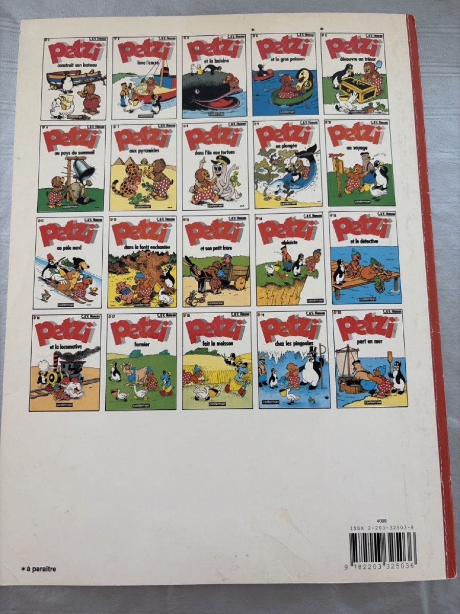 Fumetti: BD Petzi et la Baleine no 3 – Usato da Echallens venduto da JAR69 1