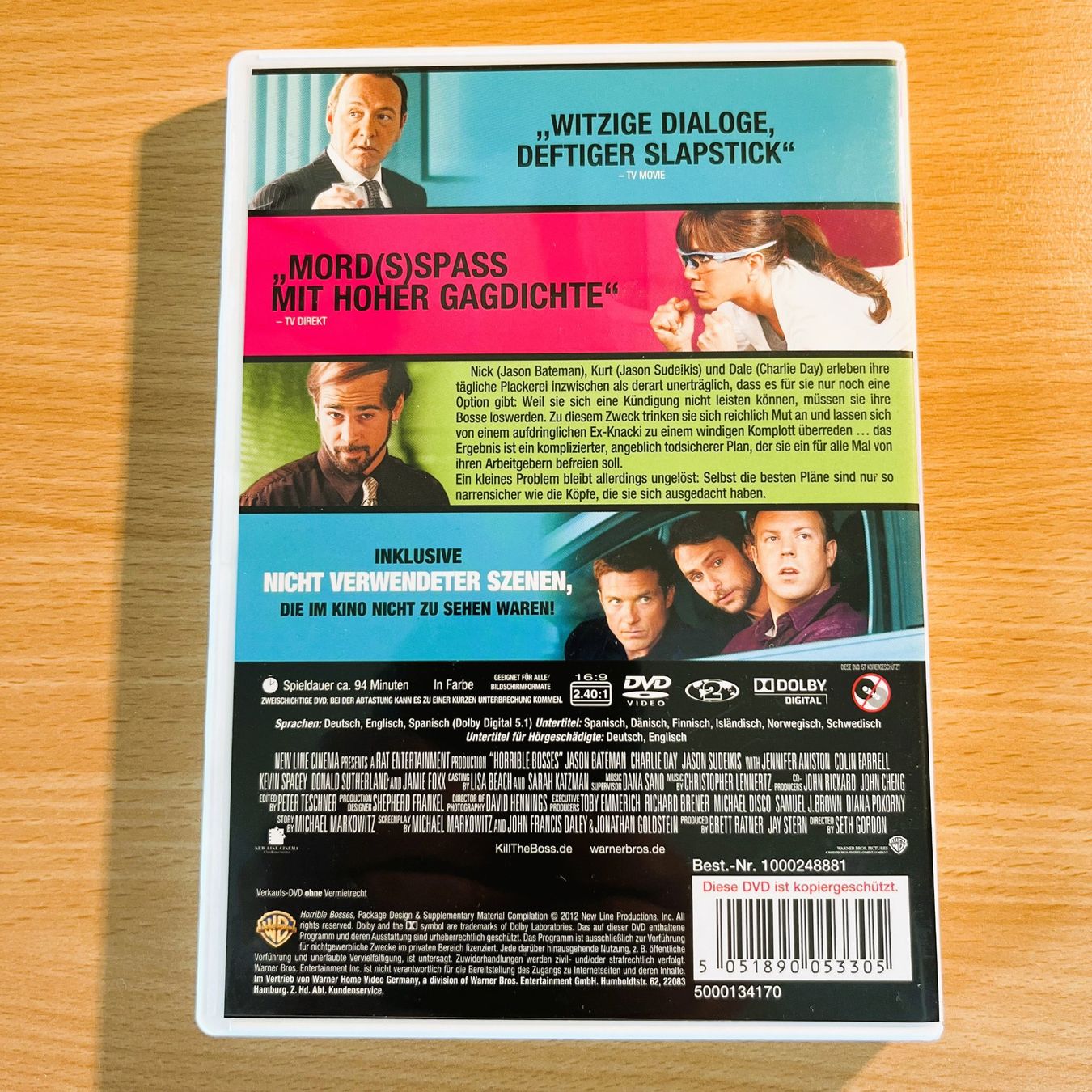 Alle DVDs: DVD - Kill the Boss – Gebraucht aus Amlikon-Bissegg von allerlei-versand 2