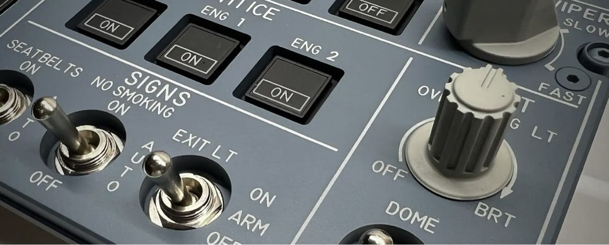 Laufwerke & Adapter: Javasimulator mini overhead panel a320 flugsim homecockpit – Gebraucht aus Kaltbrunn von  4