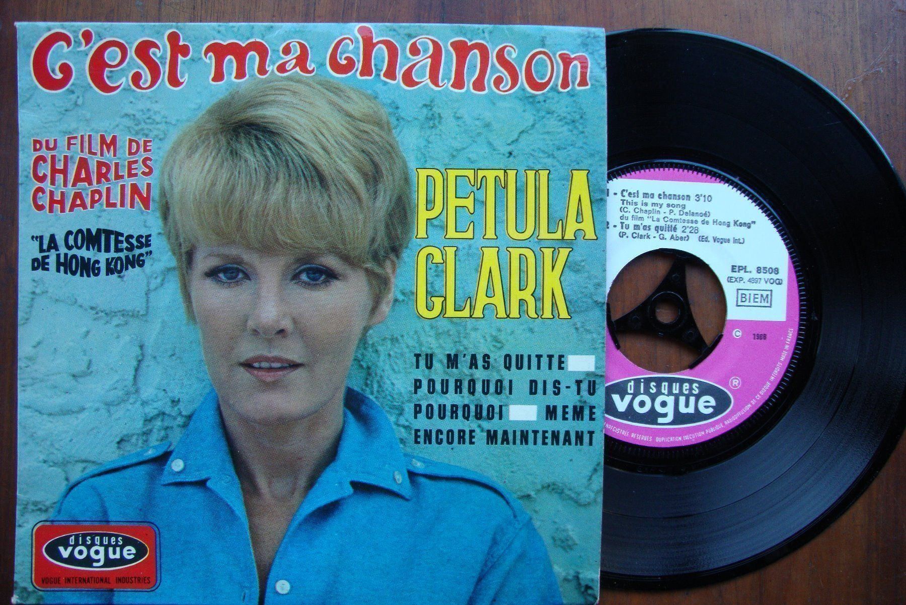 Dischi in vinile: PETULA CLARK - C'EST MA CHANSON - EP – Usato da Bern venduto da Uli_10_11