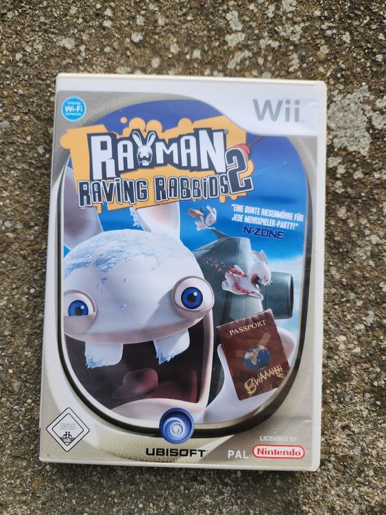 Rayman Raving Rabbids 2 für Nintendo Wii - Top Zustand! (Gebraucht) in ...