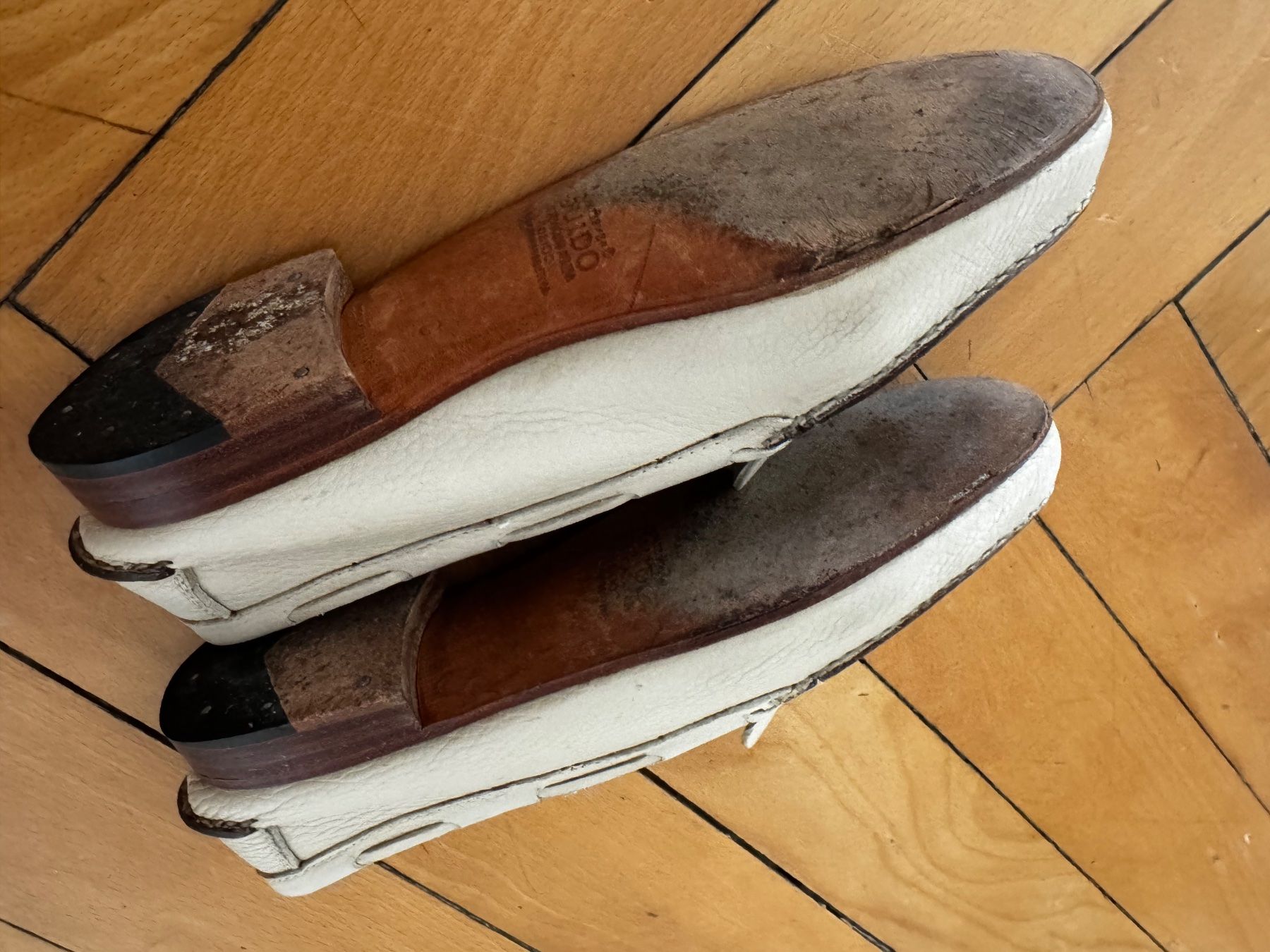 Scarpe da donna: En Soie Mokassins Leder – Usato da Herrliberg venduto da Zueriseeufer 2