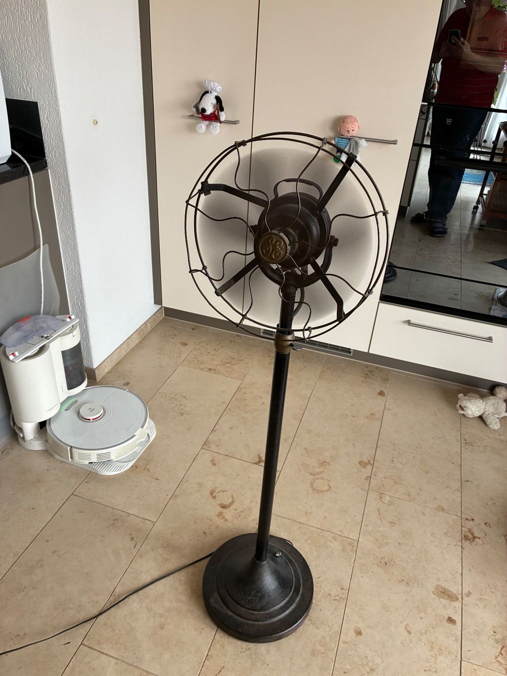Ventilatori: Antique floor fan, GE – Usato da Burgdorf venduto da Miph 1