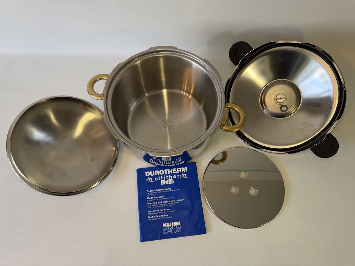 Rikon Pentole: Kuhn Rikon Durotherm 5L Multitherm TIMAX Set – Usato da Rombach venduto da vir_2dsd 5