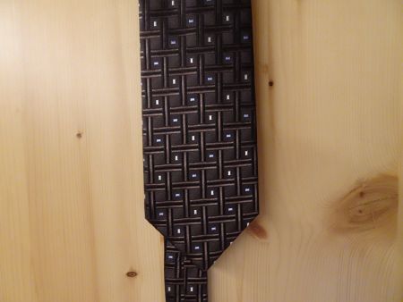 100% Seiden Krawatte Braun - 426160