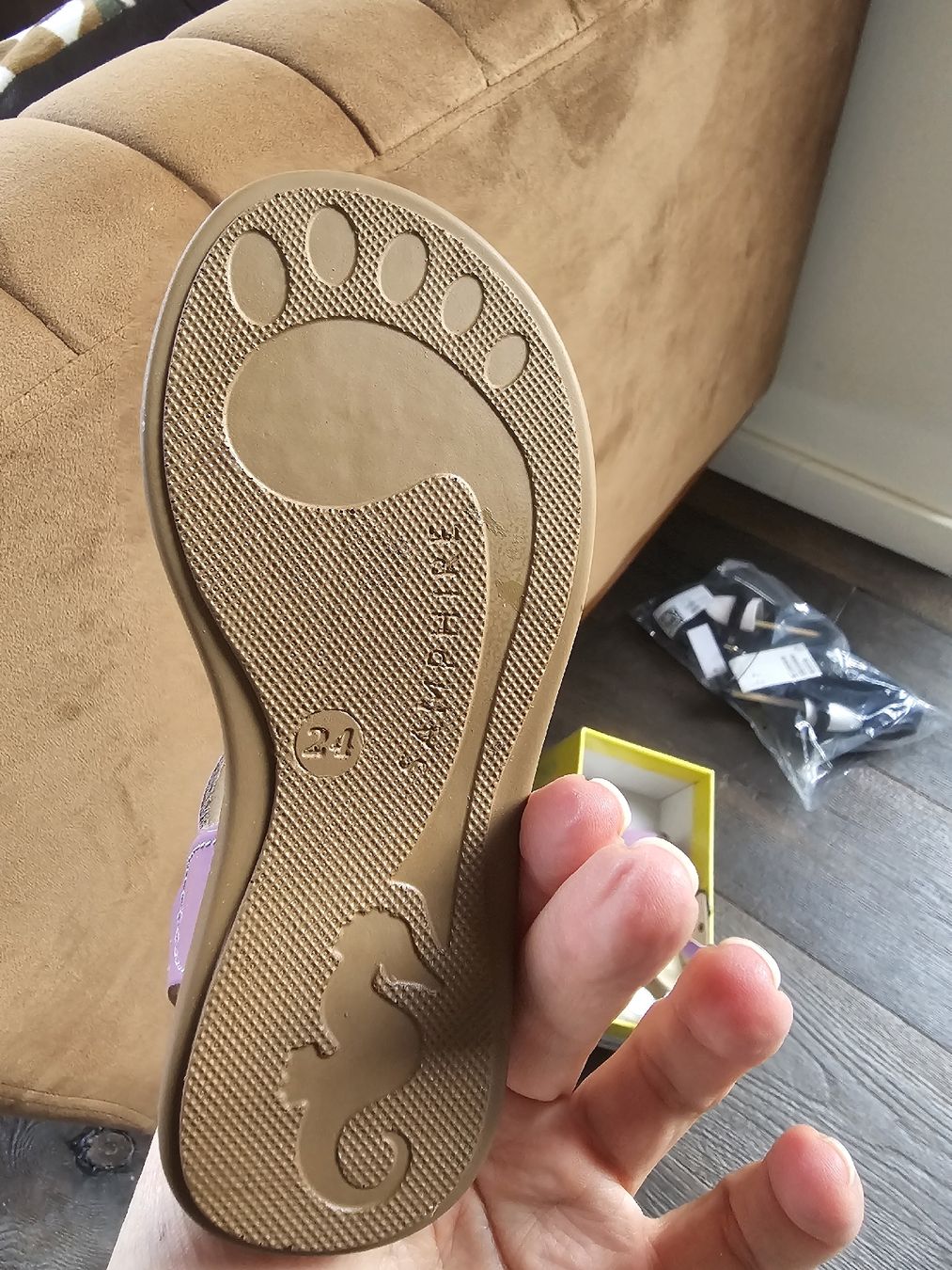 Scarpe per ragazze: Samphire by Petasil -Lila Sandalets – Nuovo e nell'imballaggio originale da Cologny venduto da Selin34 1