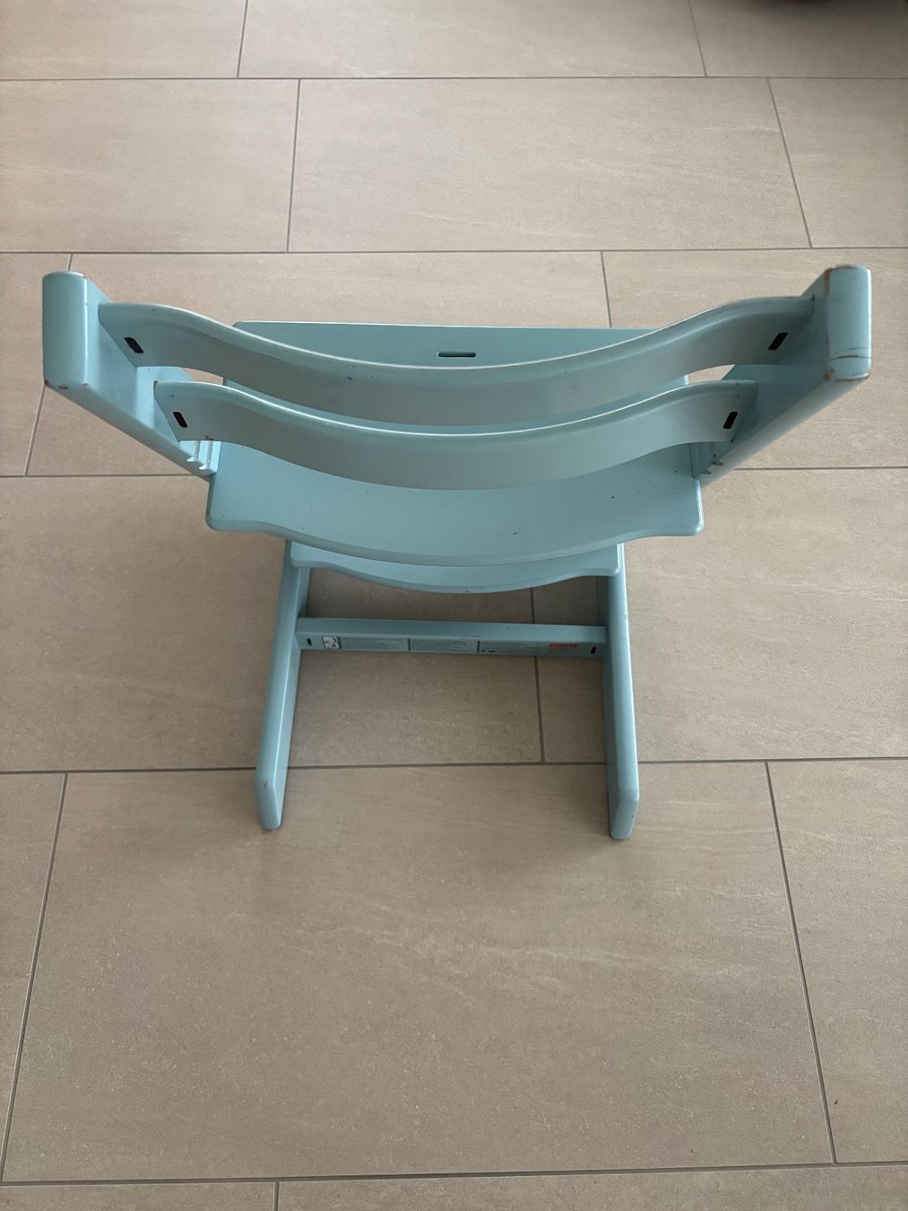 Stokke Seggioloni: Tripp Trapp - Farbton aqua – Usato da Weiningen ZH venduto da MarryPotter 1