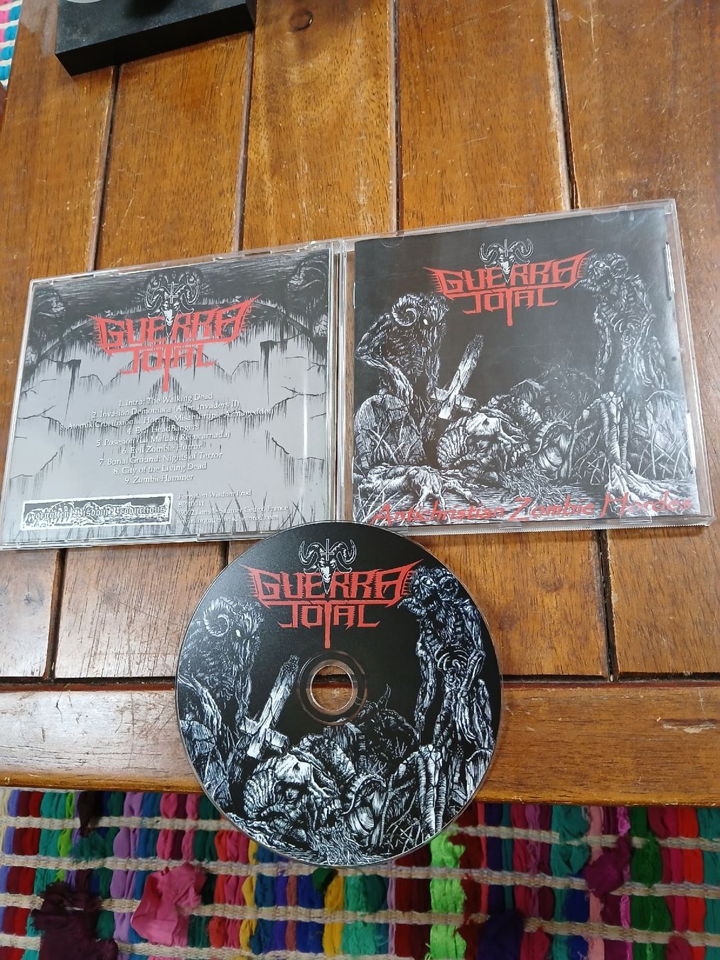 CD: guerra total - antichristian... – Usato da St-Cergue venduto da VeganWarrior