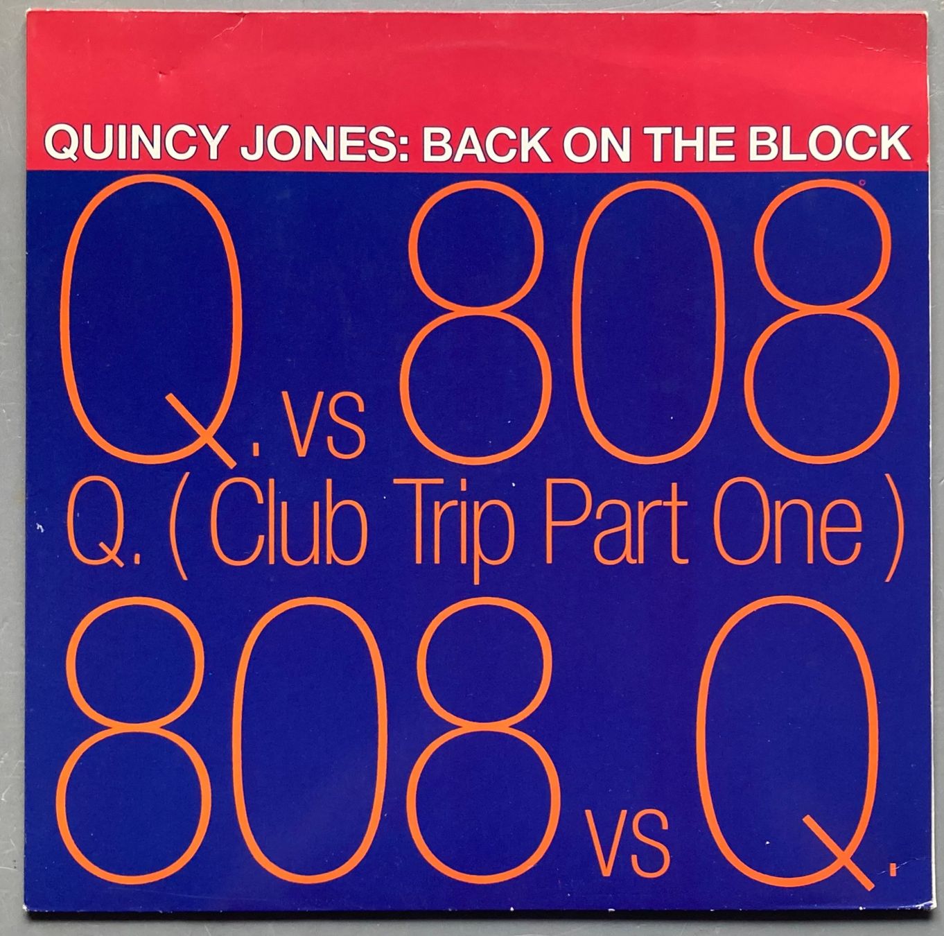 Dischi in vinile: QUINCY JONES - BACK ON THE BLOCK – Usato da Poliez-Pittet venduto da Newtown-Records