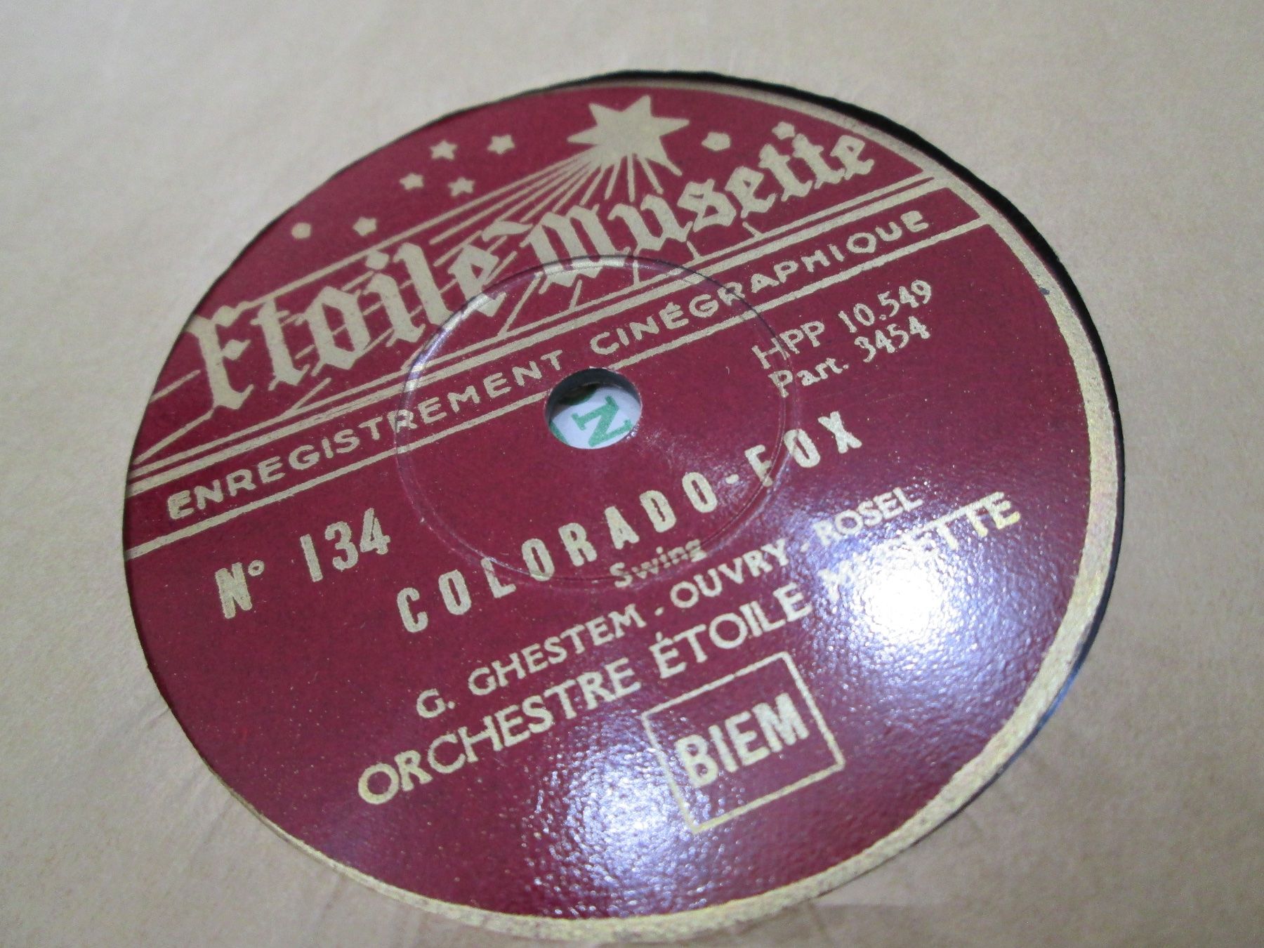 Vinyles: DISQUES 78 TOURS – D'occasion à Lausanne par Leag 3