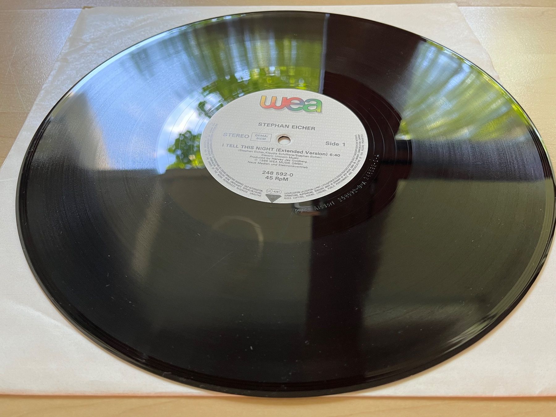 Dischi in vinile: Stephan Eicher - I Tell This Night (Vinyl) – Usato da Zürich venduto da Gurkis 3