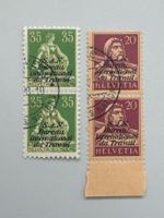 Dienstmarke 2er Streifen, gestempelt
