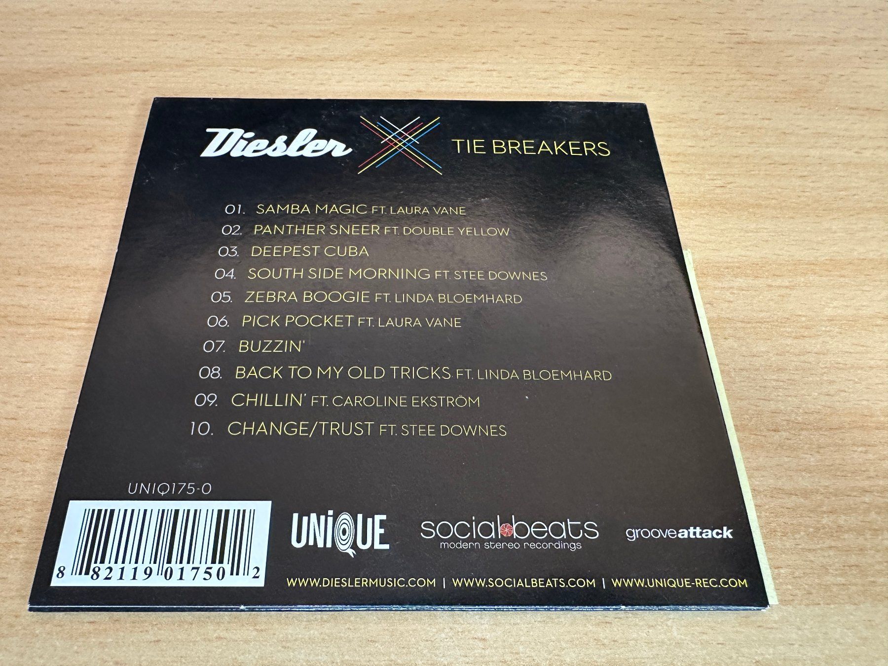 CD: Diesler – Tie Breakers – Usato da Rikon im Tösstal venduto da Alpenmutz 1