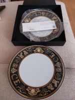 Versace Virtus Gala Black Teller, 21cm, 2 Stück. Neu mit Box
