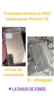 2 coques iPhone 13