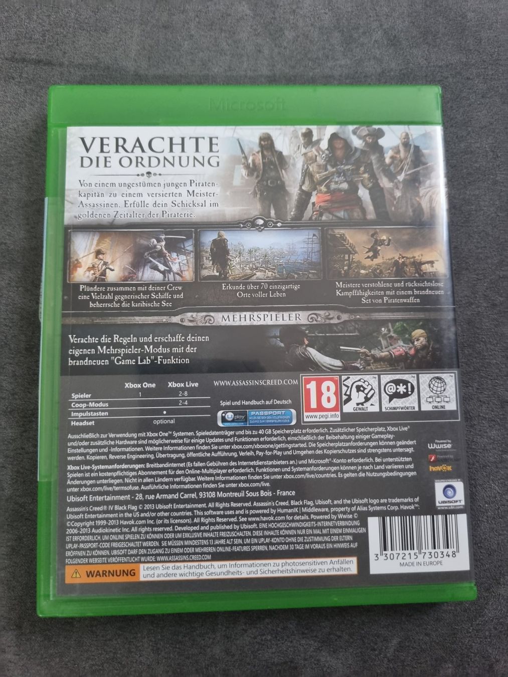 Microsoft Spiele: Assassin's Creed IV Black Flag Xbox One – Gebraucht aus Pollegio von Isaiaaaa96 1