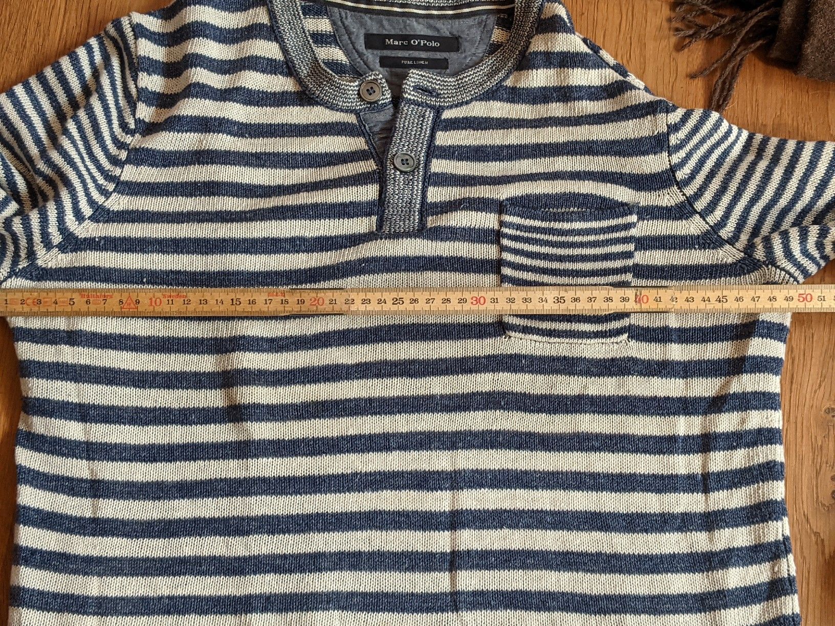 Pulls & Sweat-shirts: Marc O'Polo Leinenpullover gestreift Gr. S – D'occasion à Oberdiessbach par melvinj 1