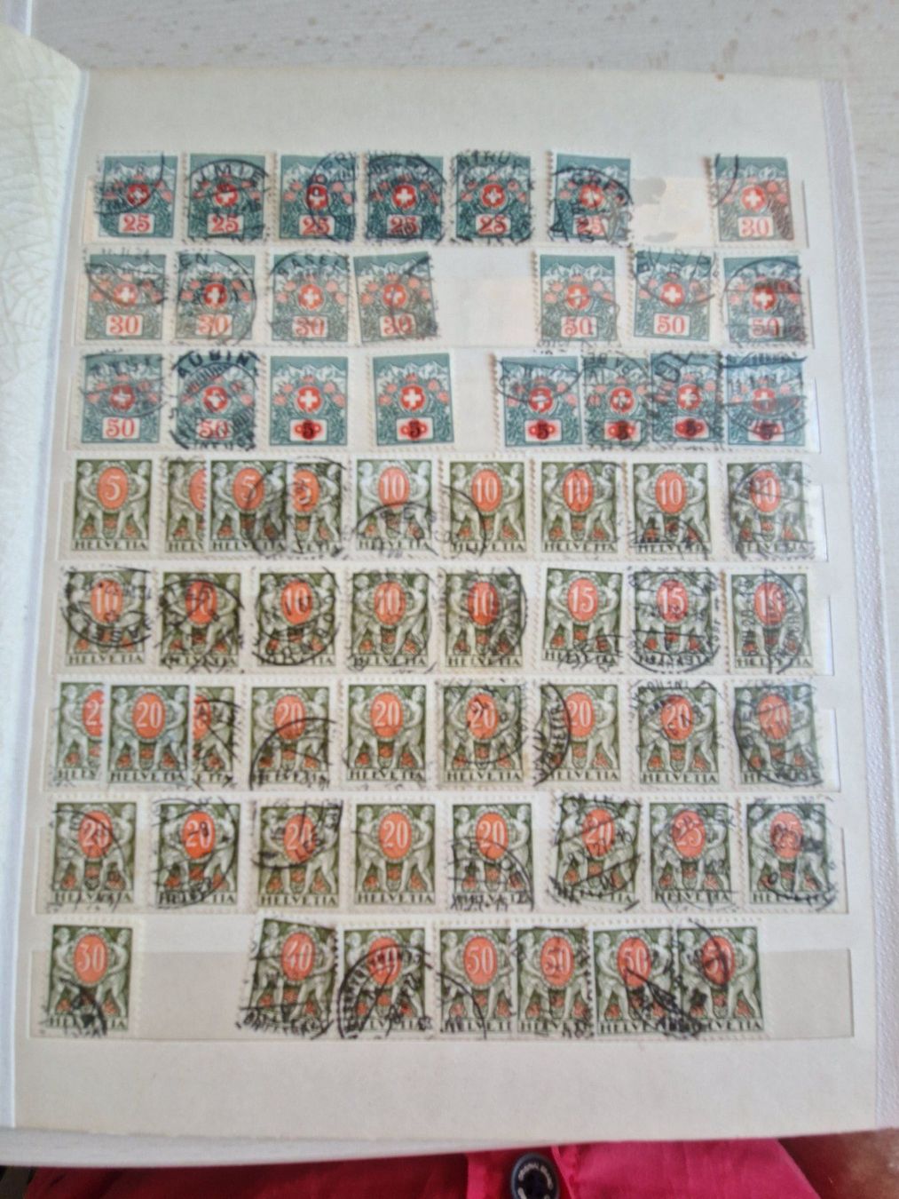 Tous les timbres: Ansammlung CH - Fundgrube, ab 1.- – D'occasion à Burgdorf par Glossy01 7