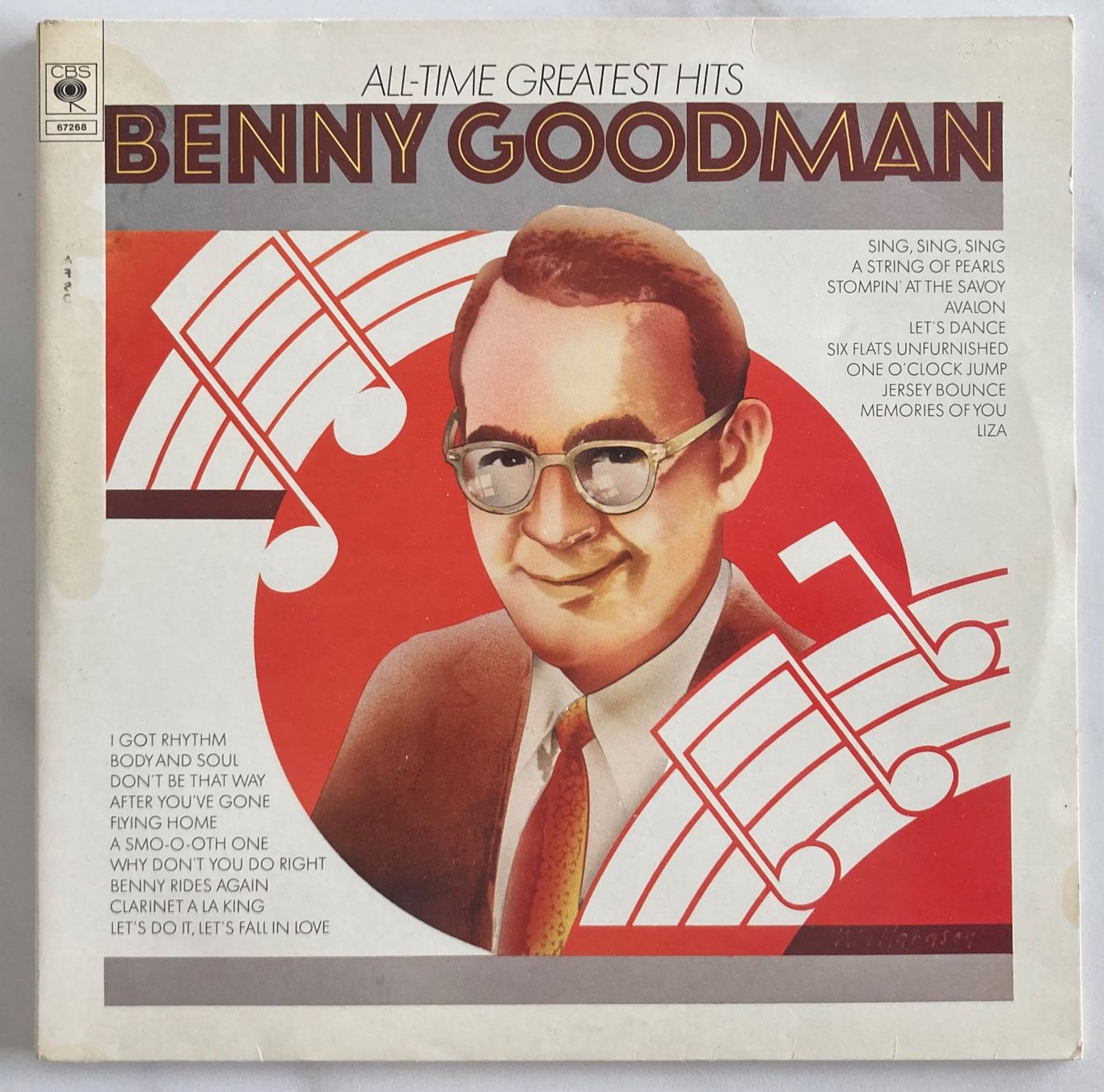 Dischi in vinile: BENNY GOODMAN - ALL-TIME GREATEST HITS – Usato da Poliez-Pittet venduto da Newtown-Records