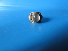 Bague vintage avec pierre de lune, taille 54
