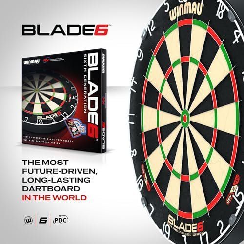 Freccette: 6 Professional Bristle Klassische Dartboard – Nuovo e nell'imballaggio originale da Hundwil venduto da Stallone6 5