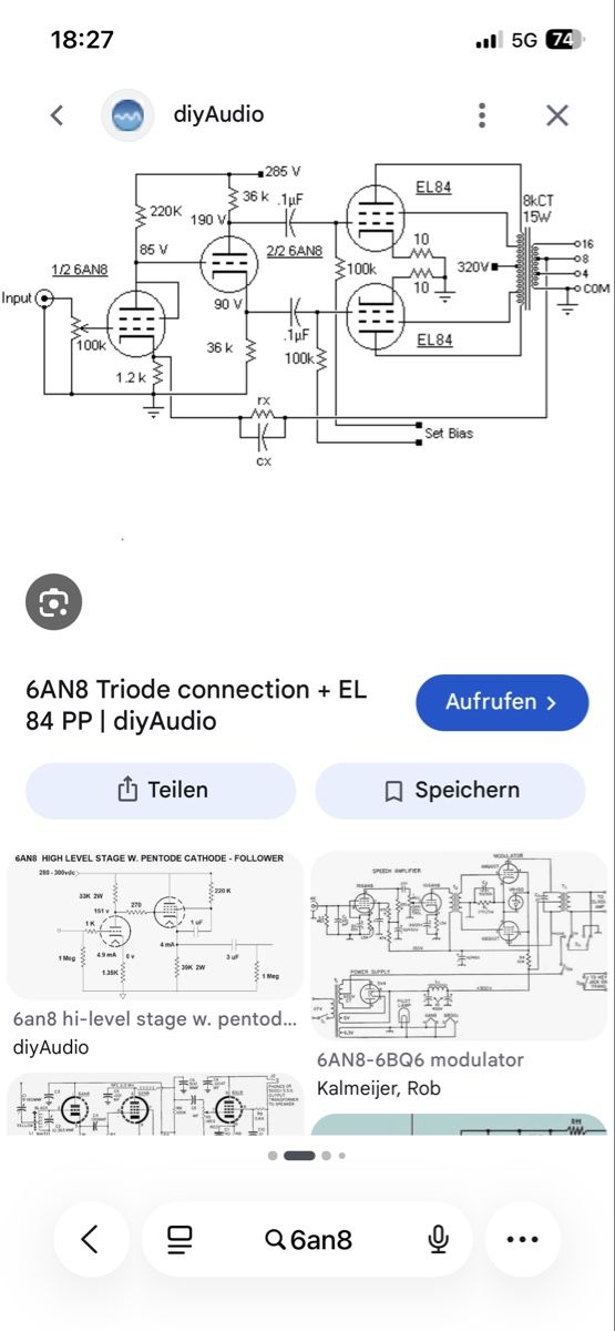 Radios: 6AN8 Röhre  – Neu (gemäss Beschreibung) aus Oftringen von Jradioman 2