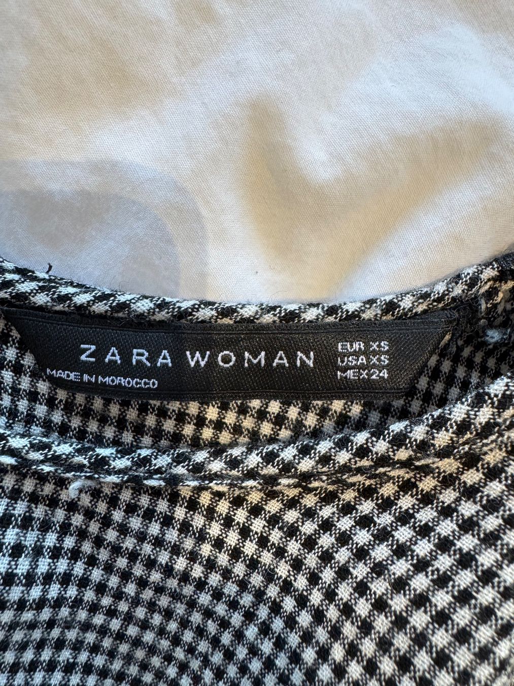 Zara Tops: Blouse à carreaux - Zara – Gebraucht aus Denens von sar_5wlm 3