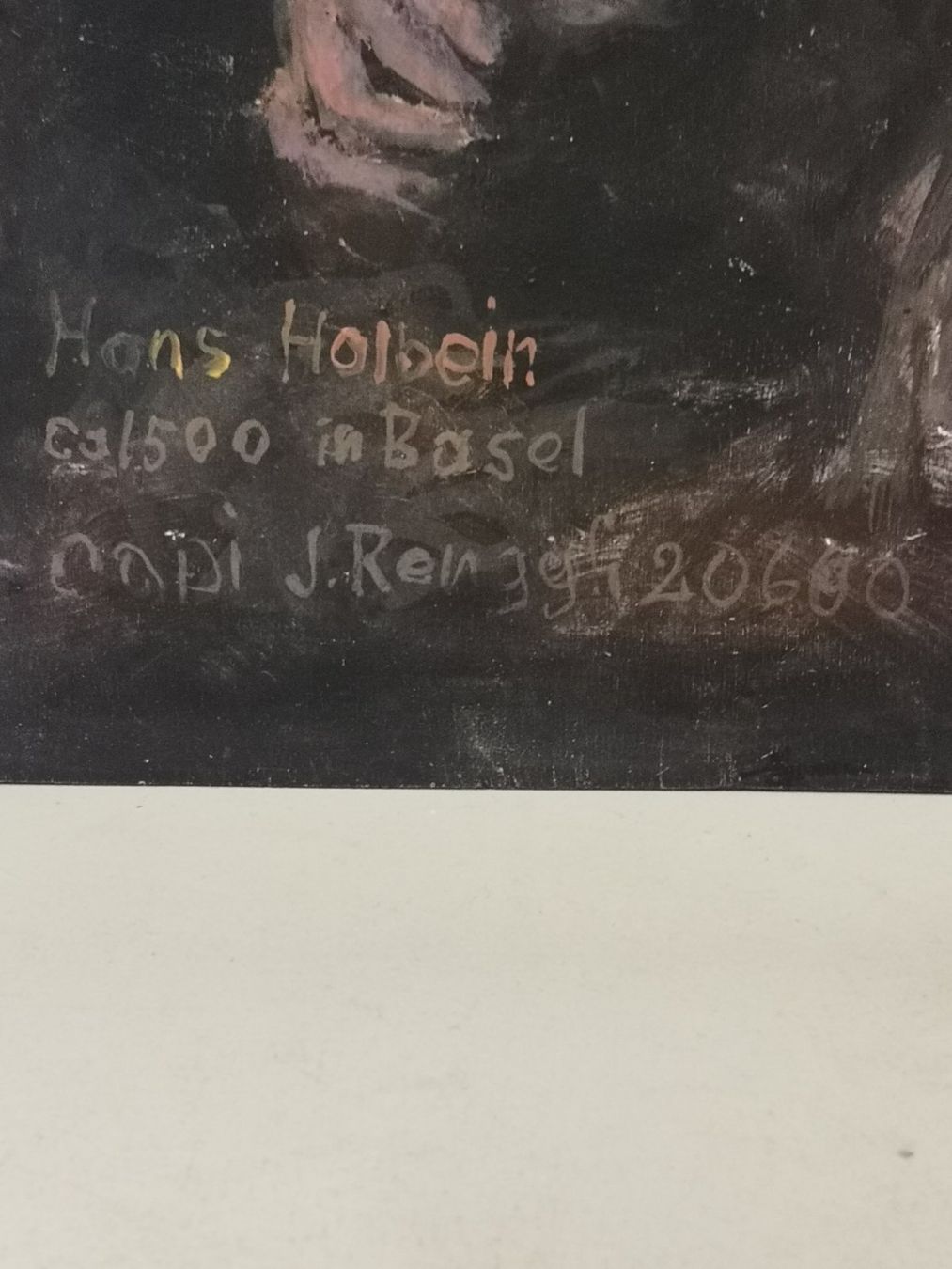 Gemälde: Holbeins Frau mit Kindern. – Gebraucht aus Bern von Elena1965 1
