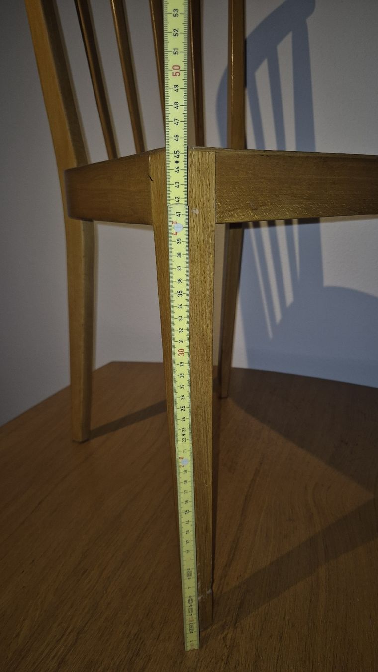 Tische: Vintage Holztisch Massiv + Stühle – Gebraucht aus Buchs AG von EasyPeasy 6