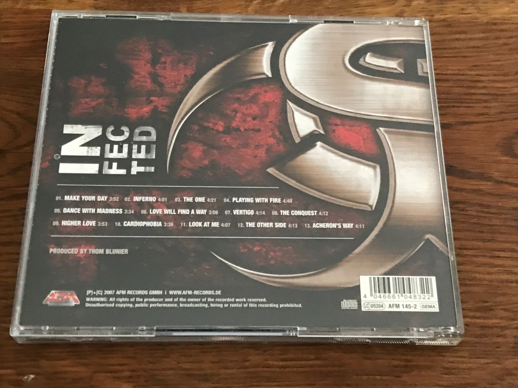CD: SHAKRA - Infected – Usato da Buchs AG venduto da Archie 2