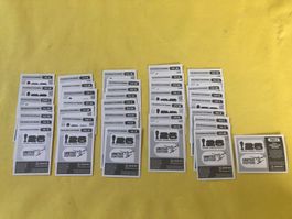 verschiedene Panini Fussball WM 2026
