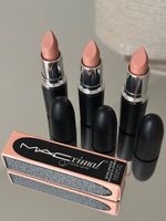 MAC MACXIMAL SLEEK SATIN LIPSTICK Creme de Nude 3 Stk. NEU