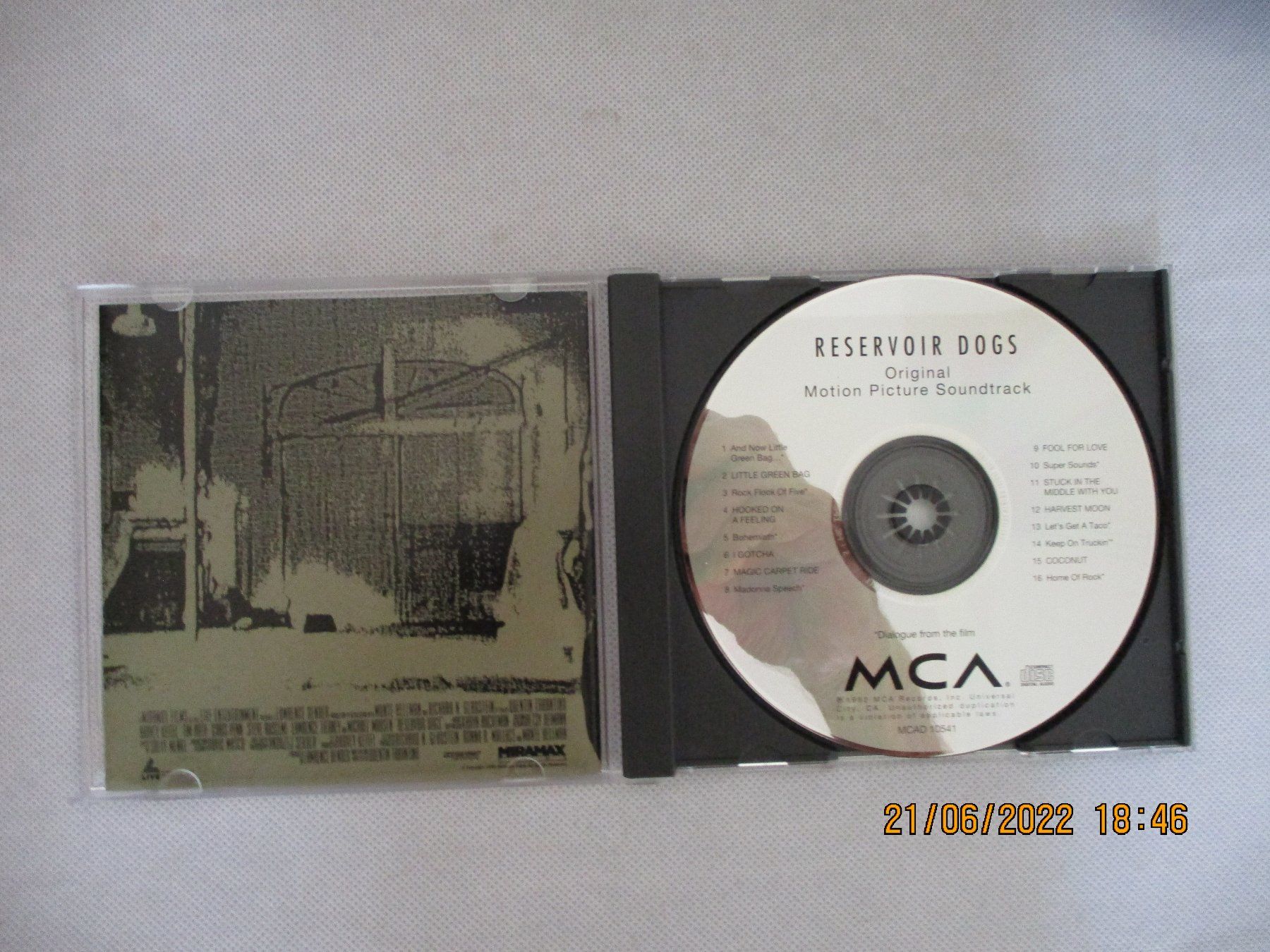CD: Reservoir Dogs - OST – Usato da Liestal venduto da Disc-Point 1