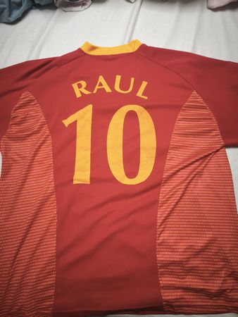 Vintage Replica trikot Spanien Raul 10 Grösse xl