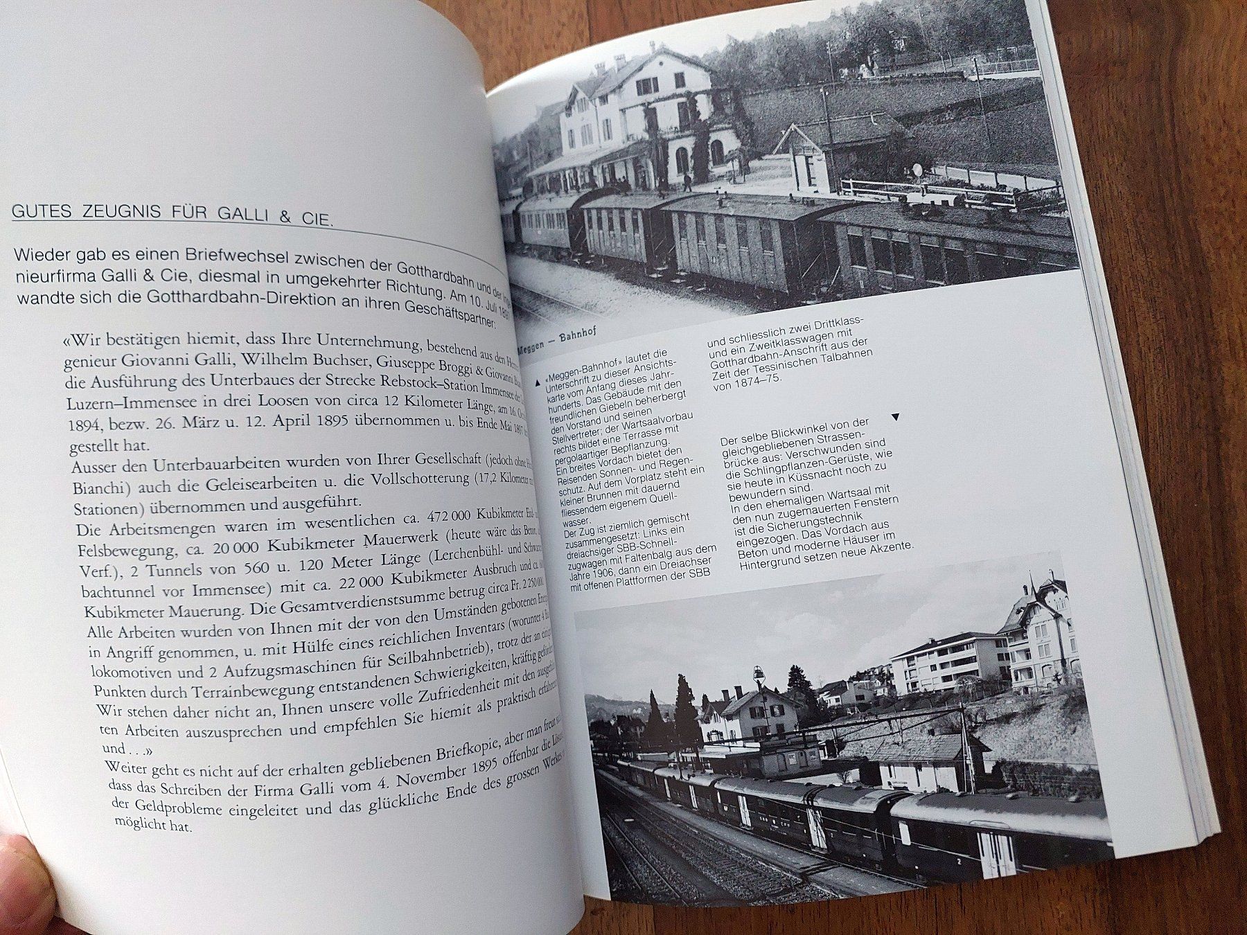 Livres: Die Gotthardbahn durch Meggen – D'occasion à Schönenwerd par Steidi 2