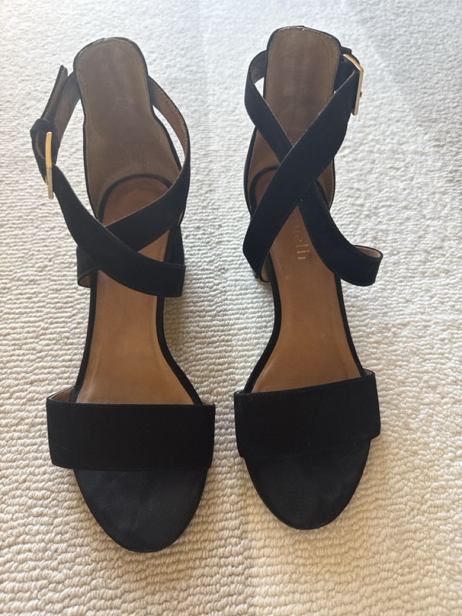 Scarpe da donna: Minelli - Sandales noires à talons – Usato da Genève venduto da cece22 1