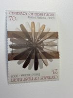 Alte Briefmarke "Centenary of First Flight" - UN 2003