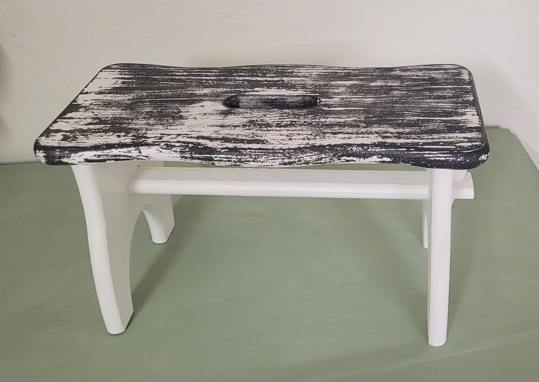 Sgabelli: Holz Schemel Shabby Chic  – Usato da Elgg venduto da Limone2018 5