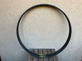NOS Wolber AS40 titane chrome Rennvelofelgen