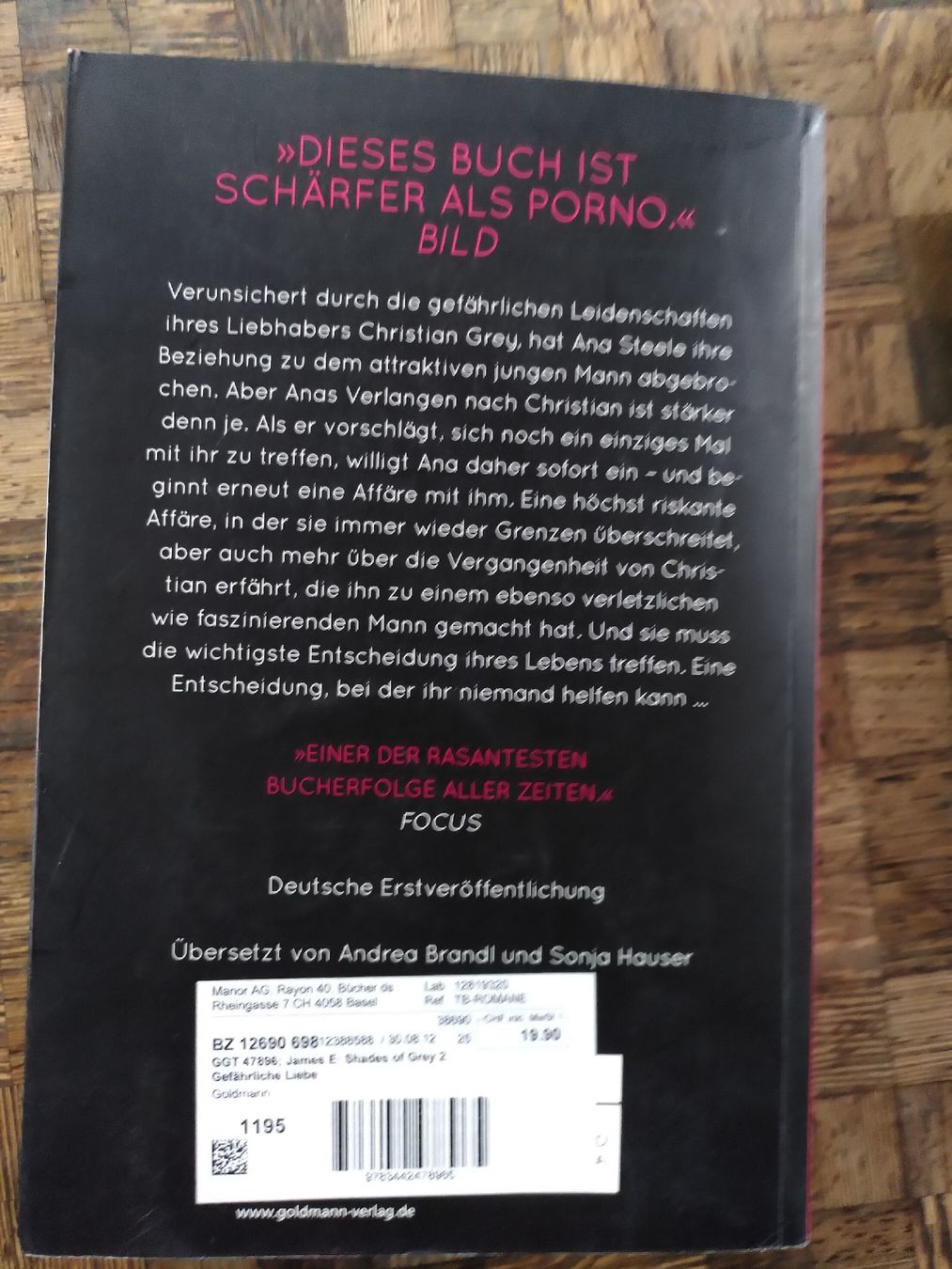 Sonstige Kleidung & Accessoires: Taschentuch Shades oft grey. gefährliche Liebe – Gebraucht aus Riehen von Gerusch67 1