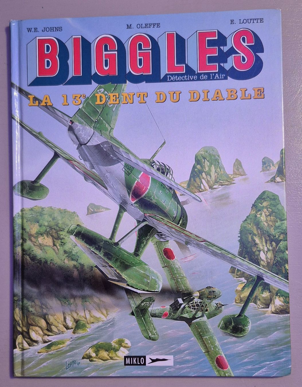 Fumetti: Biggles 9 - La 13e Dent du Diable - BD Edition originale – Usato da Grand-Lancy venduto da loi_599y