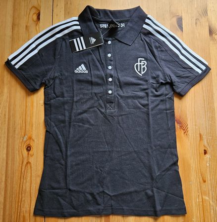 FC Basel Polohemd NEU Grösse M adidas FCB Poloshirt