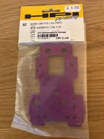HPI Racing 86067 Untere Gehäuseplatte 2.5mm (Lila) (Savage)