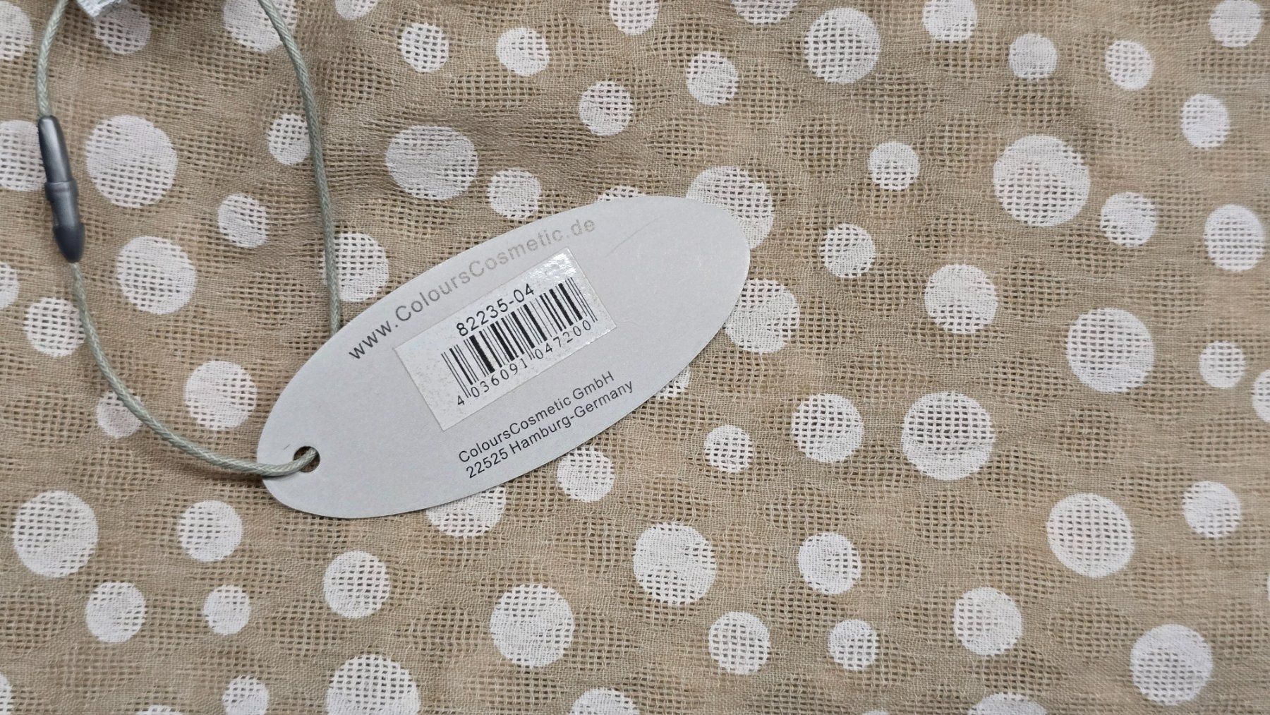 Foulard & Sciarpe: Loop-Schal (2x wickelbar) 🧣 Polka Dots / Earthy – Nuovo e nell'imballaggio originale da Thalwil venduto da VitaMini 2