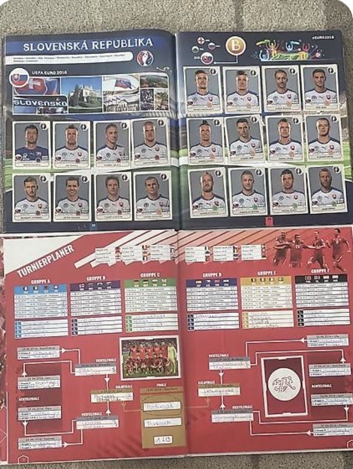 Panini Album: Panini Alben von Em 2016 – Nuovo (secondo la descrizione) da Binningen venduto da Flagello 1