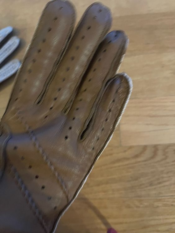 Gants & mitaines : Handschuhe Lederhandschuhe Gr. 7,5 beige/braun, Vintage – D'occasion à Rüschlikon par leo_mwz2 6