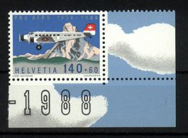 1988, Pro Aero -JU52 und Matterhorn **