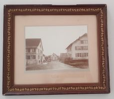 Affeltrangen um 1900 - Fotografie Dorfansicht mit Gasthof